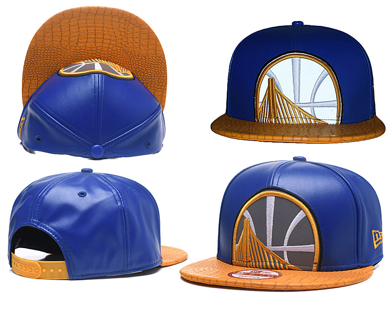 NBA Golden State Warriors Fresh Logo Blue Ajustable Hat  0