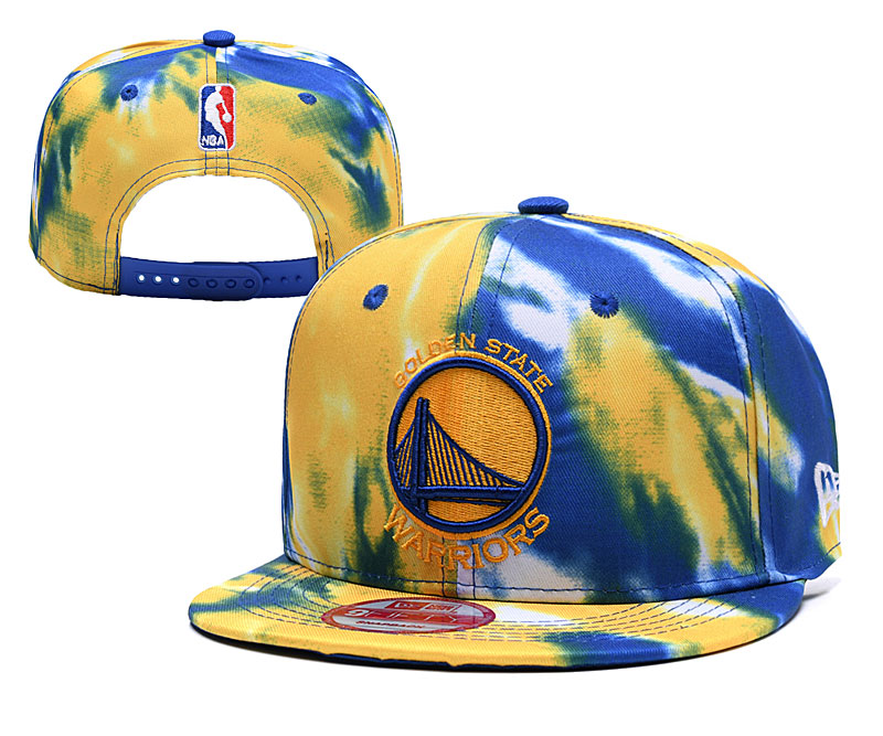 NBA Golden State Warriors Fresh Logo Blue Ajustable Hat