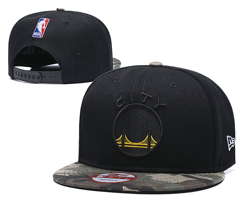 NBA Golden State Warriors Team Logo Black Reflective Adjustable Hat NBA Golden State Warriors Team Logo Black Reflective Adjustable Hat