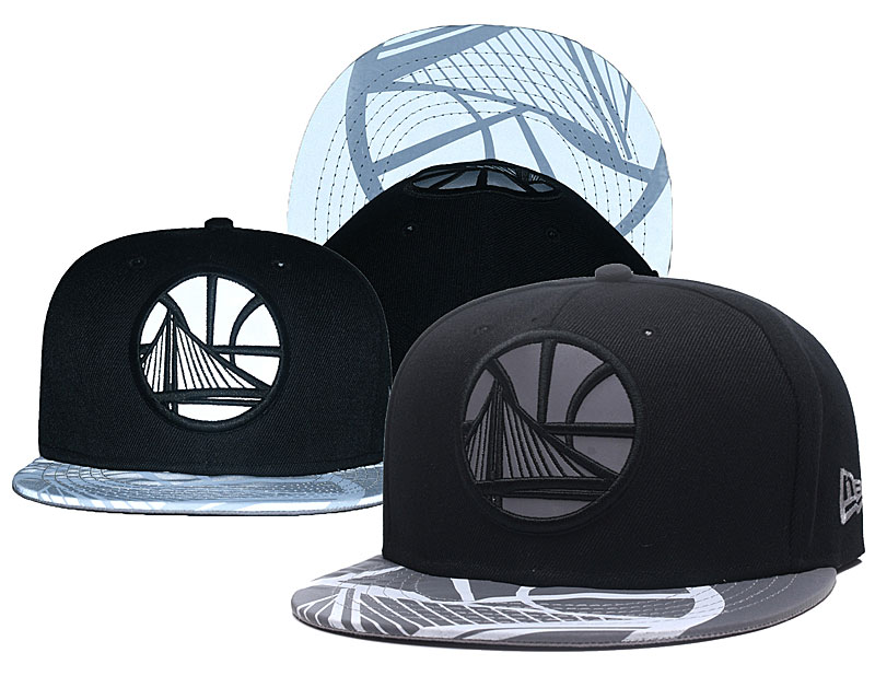 NBA Golden State Warriors Team Logo Blue Adjustable Hat 1