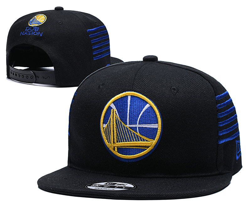 NBA Golden State Warriors Team Logo Blue Adjustable Hat