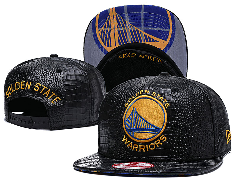 NBA Golden State Warriors Team Logo Blue Adjustable Hat YD