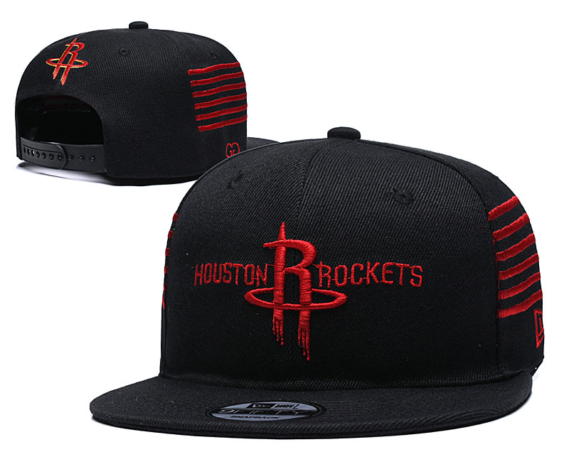 NBA Houston Rockets Team Logo Red Adjustable Hat