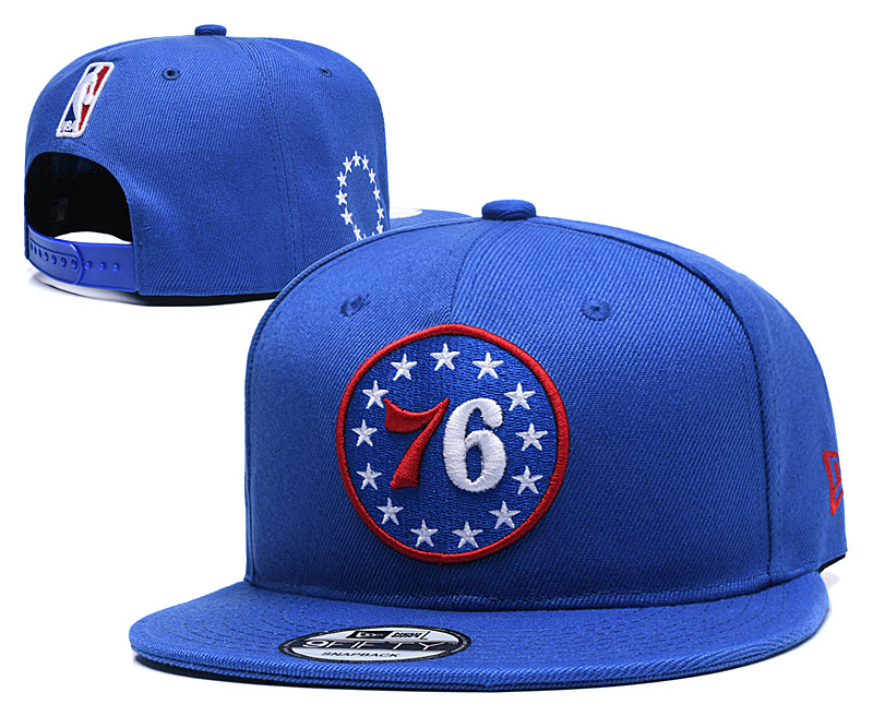 NBA Philadelphia 76ers Stitched Snapback Adjustable Hat