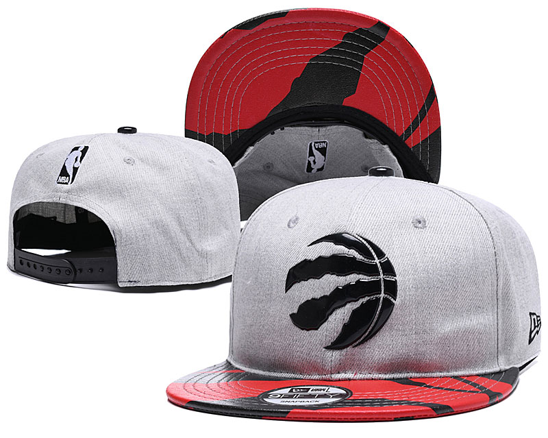 NBA Toronto Rapters Team Logo Black Adjustable Hat