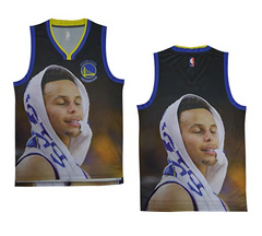 NBA moments version of the Golden State Warriors revel in the white jersey vest Curry