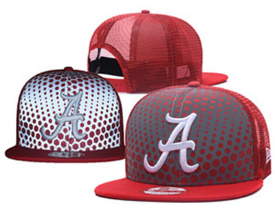 NCAA Alabama Crimson Tide Team Logo Red Reflective Snapback Adjustable Hat A59. NCAA Alabama Crimson Tide Team Logo Red Reflective Snapback Adjustable Hat A59.