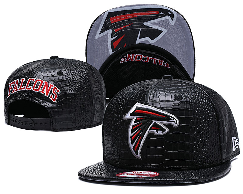 NFL Atlanta Falcons Rise Up Black Adjustable Hat YD