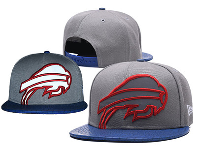 NFL Buffalo Bills Team Logo Gray Adjustable Hat GS