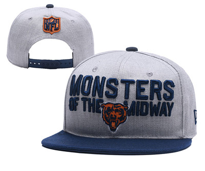 NFL Chicago Bears Monsters Of The Midway Gray Adjustable Hat