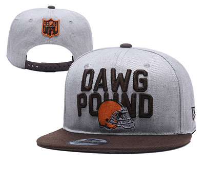 NFL Cleveland Browns Dawg Pound Gray Adjustable Hat