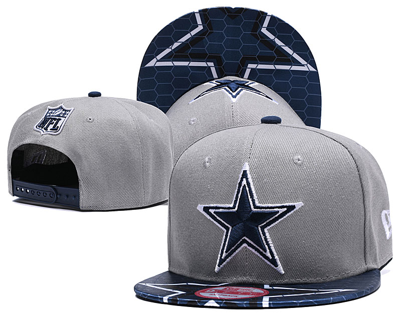 NFL Dallas Cowboys Team Logo Black Adjustable Hat 1