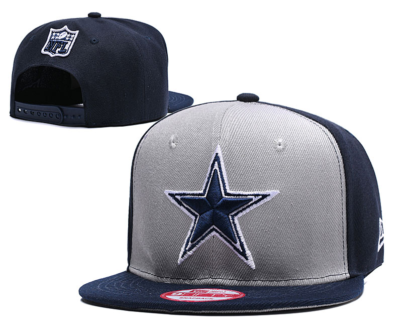 NFL Dallas Cowboys Team Logo Black Adjustable Hat 4
