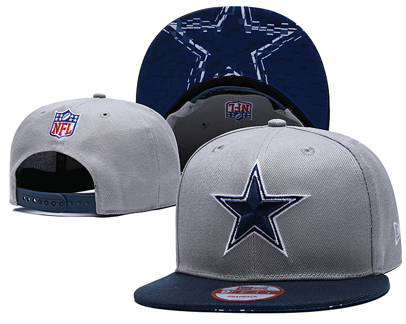 NFL Dallas Cowboys Team Logo Black Adjustable Hat 5