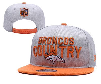 NFL Denver Broncos Country Gray Adjustable Hat
