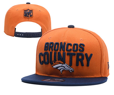 NFL Denver Broncos Country Orange Adjustable Hat