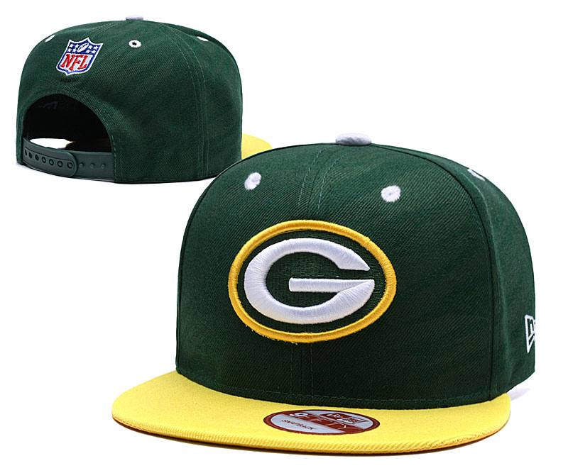 NFL Green Bay Packers Team Logo Green Fitted Hat