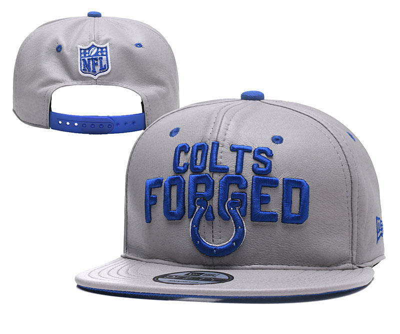 NFL Indianapolis Colts Forged Gray Adjustable Hat YD NFL Indianapolis Colts Forged Gray Adjustable Hat YD