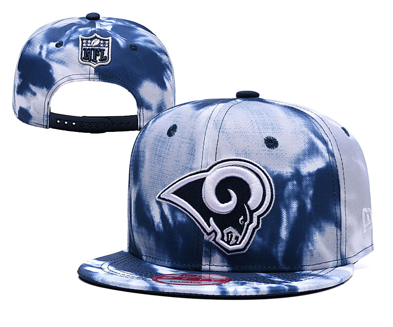 NFL Los Rams Team Logo Navy Adjustable Hat NFL Los Rams Team Logo Navy Adjustable Hat