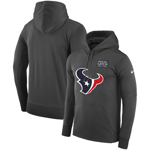 NFL Men's Houston Texans Nike Anthracite Crucial Catch
