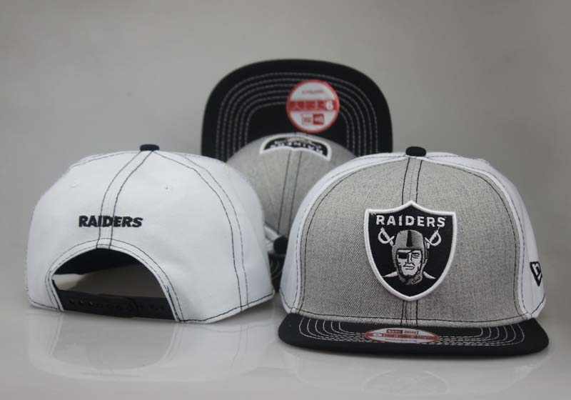 NFL Oakland Raiders Team Logo Black Adjustable Hat YD
