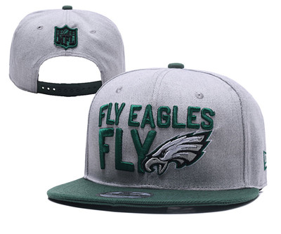 NFL Philadelphia Eagles Fly Eagles Fly Gray Adjustable Hat