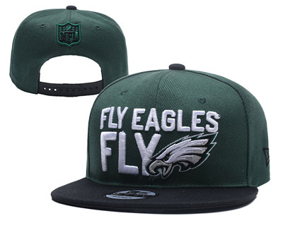 NFL Philadelphia Eagles Fly Eagles Fly Green Adjustable Hat
