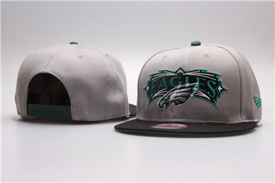 NFL Philadelphia Eagles Fresh Logo Gray Adjustable Hat