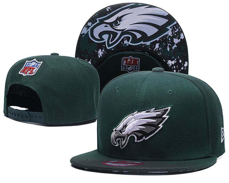 NFL Philadelphia Eagles Team Logo Green Silver Adjustable Hat NFL Philadelphia Eagles Team Logo Green Silver Adjustable Hat