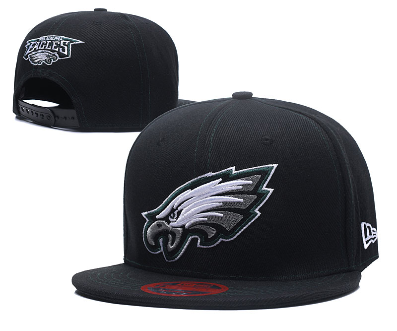 NFL Philadelphia Eagles Team Logo Green Silver Adjustable Hat YD