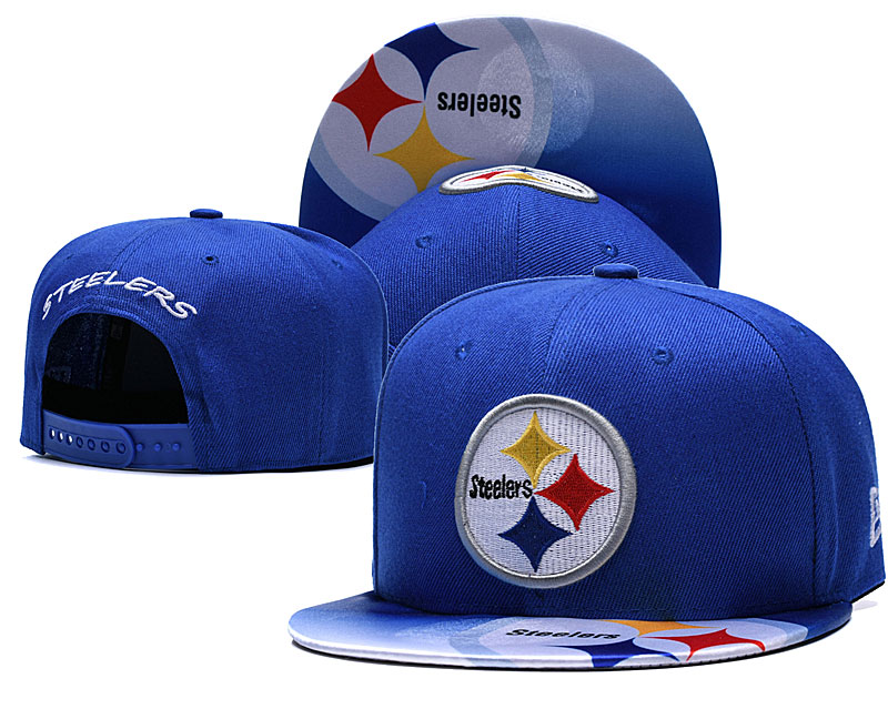 NFL Pittsburgh Steelers Steel City Gray Adjustable Hat 1