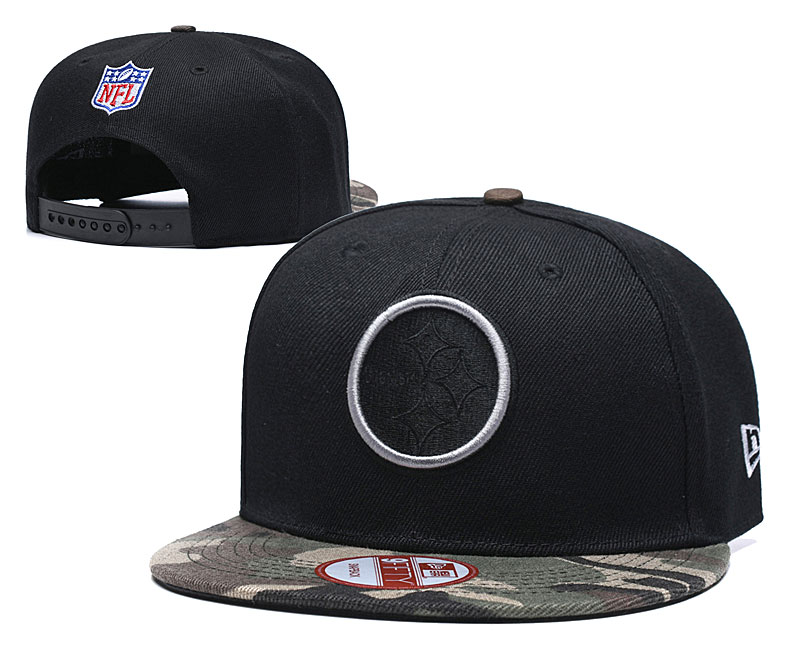 NFL Pittsburgh Steelers Steel City Gray Adjustable Hat