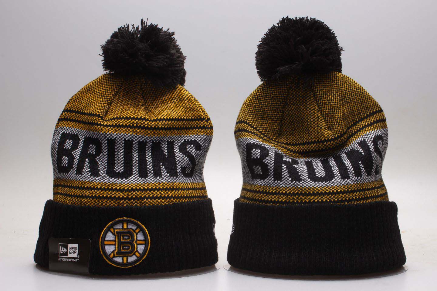 NHL Boston Bruins Logo Stitched Knit Hat