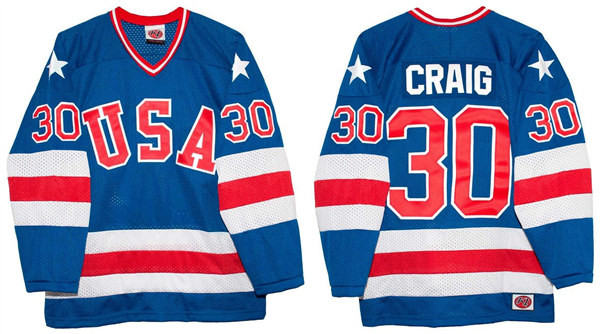 NHL Movie Edtion #CRAIG 30 Blue Jersey