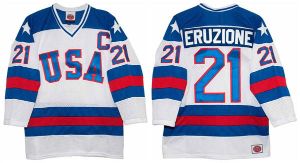 NHL Movie Edtion #ERUZIONE 21 White e Jersey