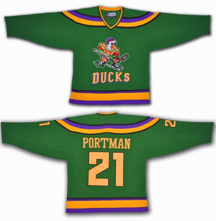 NHL Movie Edtion #PORTMAN 21 Jersey