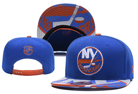 NHL New York Islanders Team Logo Blue Adjustable Hat