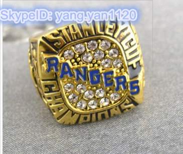 NHL New York Rangers World Champions Gold Ring_2