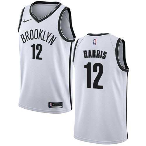 Nets #12 Joe Harris White Basketball Swingman Association Edition Jersey Nets #12 Joe Harris White Basketball Swingman Association Edition Jersey