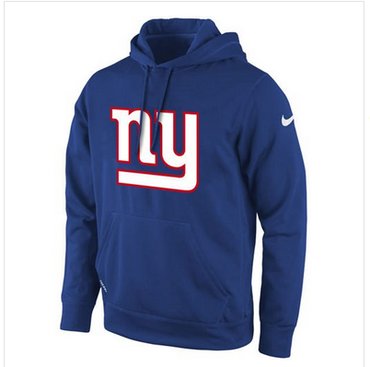 New York Giants Nike KO Logo Essential Hoodie Royal New York Giants Nike KO Logo Essential Hoodie Royal