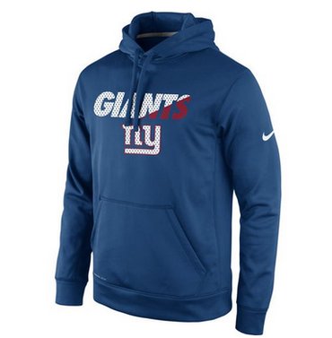 New York Giants Nike Kick Off Staff Performance Pullover Hoodie Royal New York Giants Nike Kick Off Staff Performance Pullover Hoodie Royal