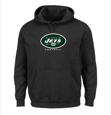 New York Jets Critical Victory Pullover Hoodie Black
