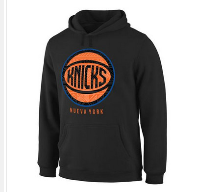 New York Knicks Noches Enebea Pullover Hoodie Black