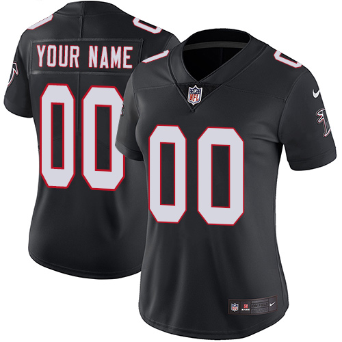 Nike Atlanta Falcons Elite Black Alternate Women's Jersey NFL  Vapor Untouchable Customized jerseys