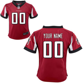 Nike Atlanta Falcons Infant Customized Game Team Color Jersey
