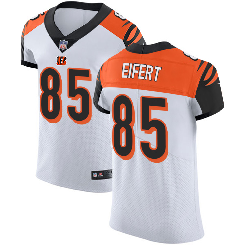 Nike Bengals #85 Tyler Eifert White Men's Stitched NFL Vapor Untouchable Elite Jersey Nike Bengals #85 Tyler Eifert White Men's Stitched NFL Vapor Untouchable Elite Jersey