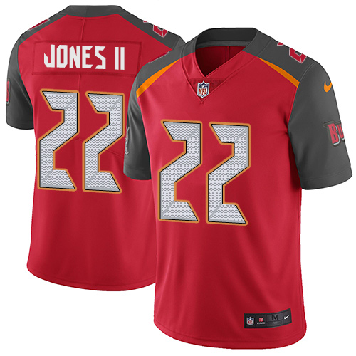 Nike Buccaneers #22 Ronald Jones II Red Team Color Men's Stitched NFL Vapor Untouchable Limited Jersey Nike Buccaneers #22 Ronald Jones II Red Team Color Men's Stitched NFL Vapor Untouchable Limited Jersey