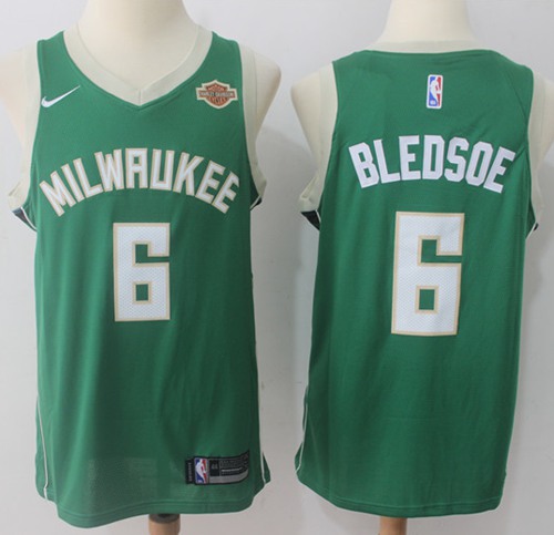 Nike Bucks #6 Eric Bledsoe Green NBA Swingman Jersey Nike Bucks #6 Eric Bledsoe Green NBA Swingman Jersey