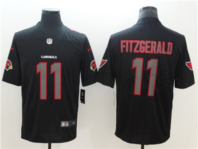 Nike Cardinals #11 Larry Fitzgerald Black Impact Limited Jersey Nike Cardinals #11 Larry Fitzgerald Black Impact Limited Jersey