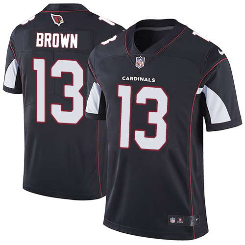 Nike Cardinals #13 Jaron Brown Black Alternate Men's Stitched NFL Vapor Untouchable Limited Jersey Nike Cardinals #13 Jaron Brown Black Alternate Men's Stitched NFL Vapor Untouchable Limited Jersey